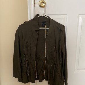 hunter green lightweight jacket